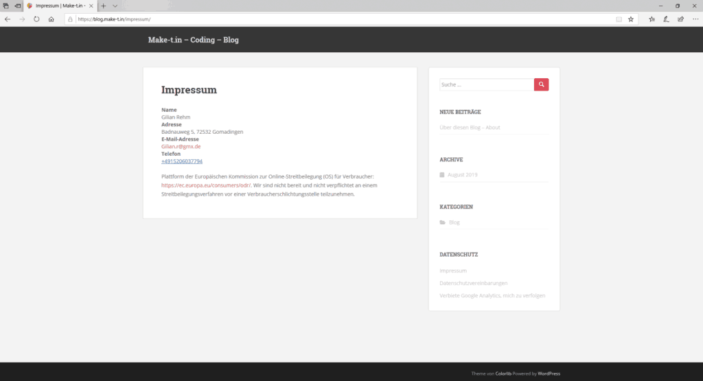Mit Sticky Footer Code